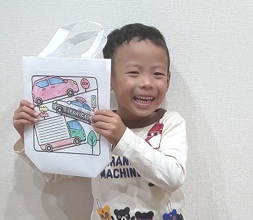 ぬりえこバッグＡ